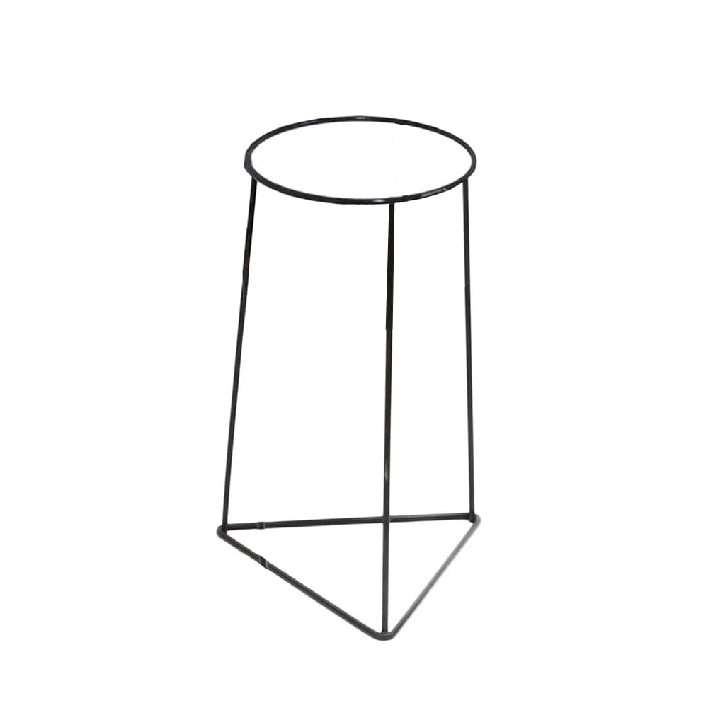 Suporte em Ferro Triangular para Vasos de Plantas18X37CM - Vasart