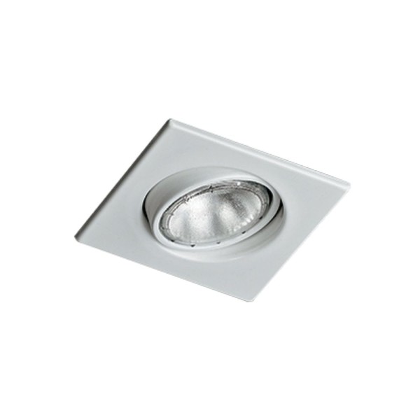 Encontraproduto.com.br - Spot de Embutir Quadrada Direcionável Para 1 Lâmpada Par20 Branco Nuru Revoluz