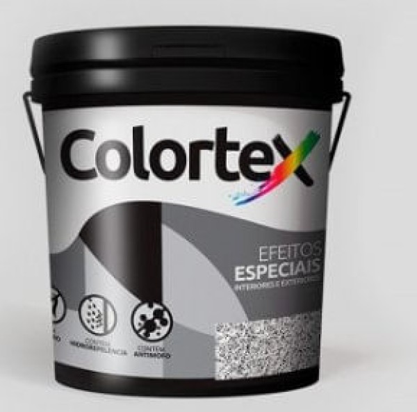 Encontraproduto.com.br - Kit Textura Fulget Safira 3,6l  - Colortex.