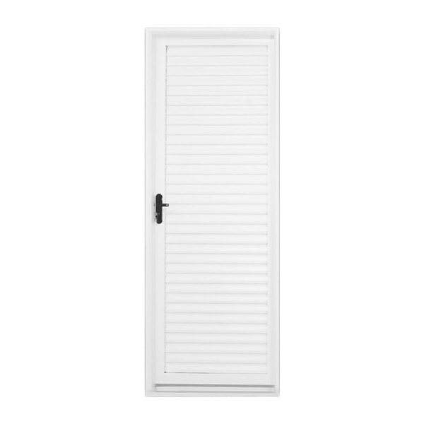 Encontraproduto.com.br - Porta MGM 217x85x06Cm Sul Branca Laminada ID104644 - Esquerda - Aço