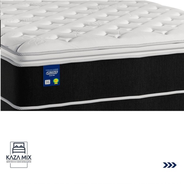 Encontraproduto.com.br - Colchão Magnum Plumatex Pillow Top High Tech Tamanho:queen