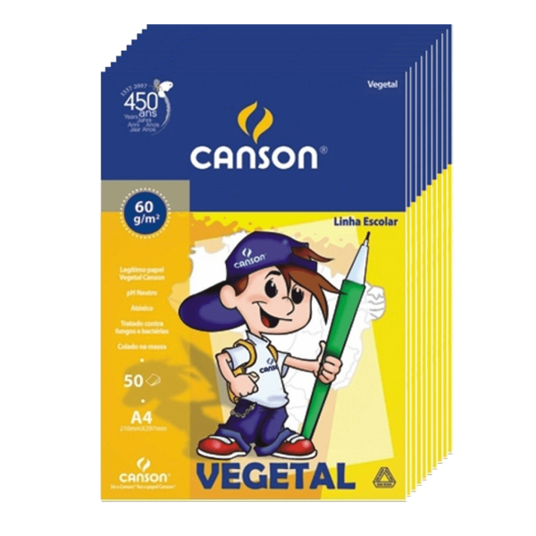 Encontraproduto.com.br - BLOCO ESCOLAR VEGETAL A4 60G 50FLS MC R.66667079