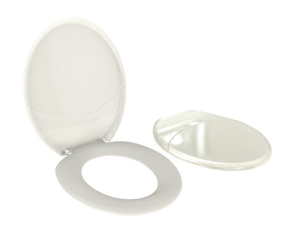 Encontraproduto.com.br - Assento Sanitario Branco MAX PLENA