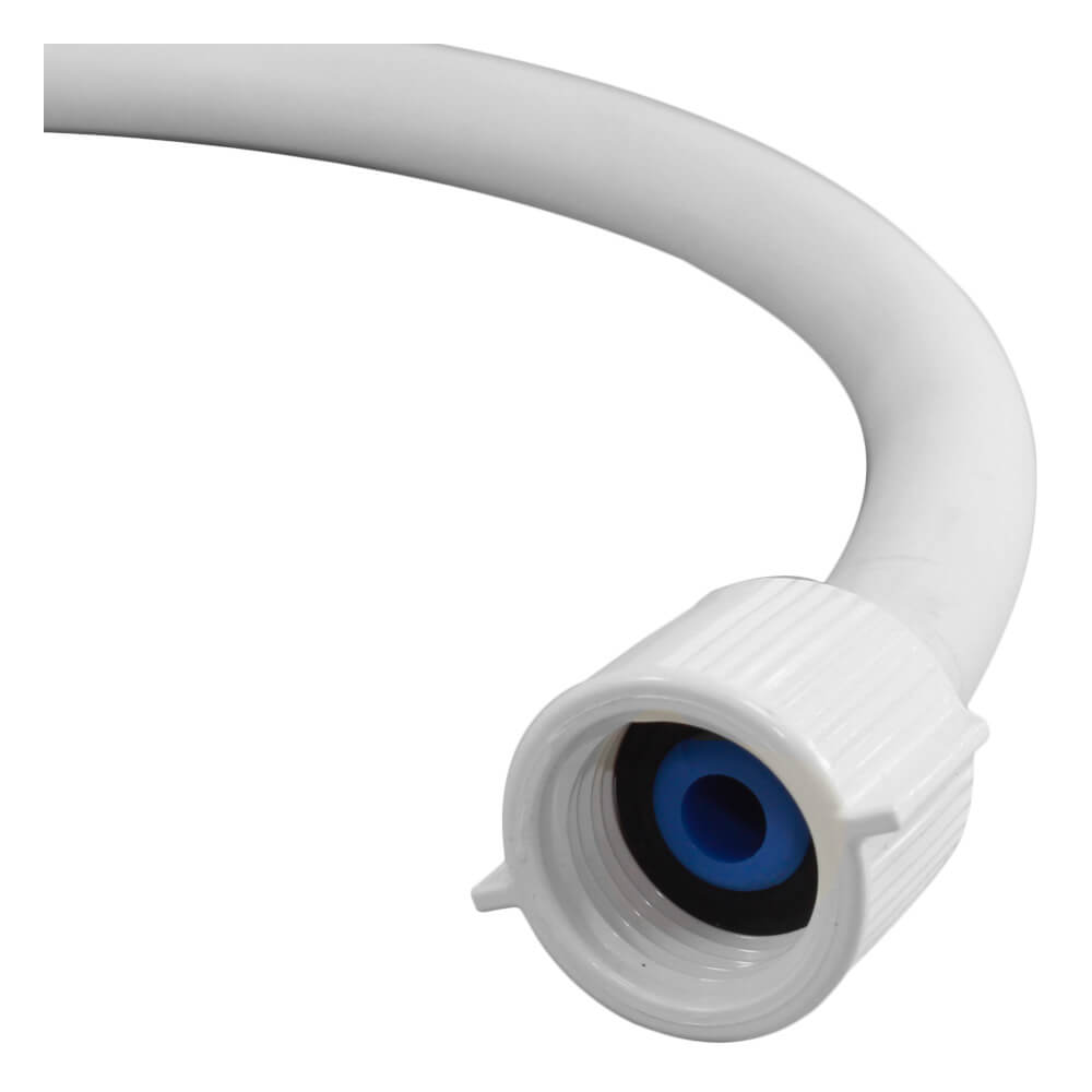 Encontraproduto.com.br - Engate Flexível Plástico Fêmea com Niple Água Fria 40cm 1/2