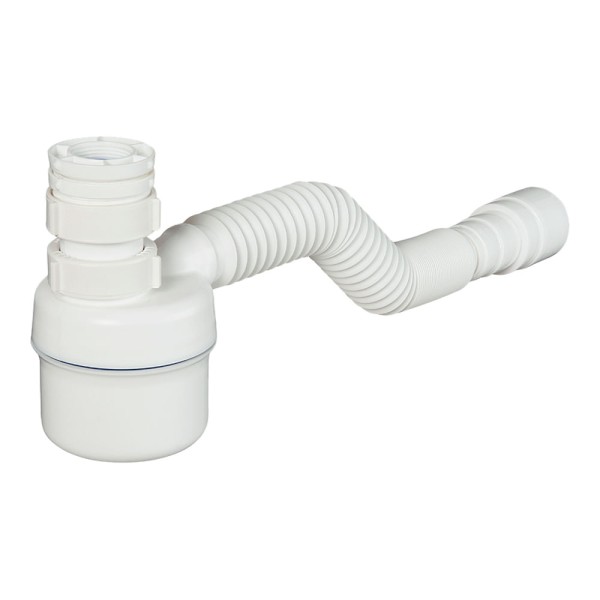 Encontraproduto.com.br - Sifão Ajustável Copo Multiuso Tigre Branco