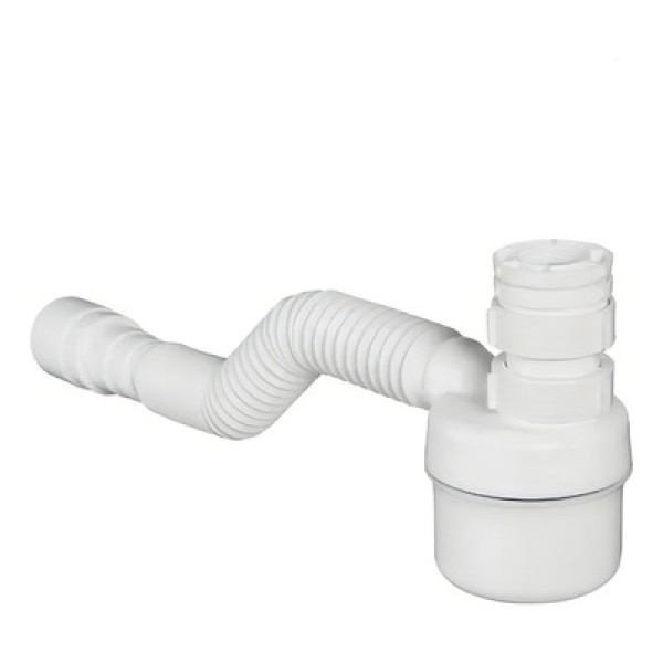 Sifão Ajustável Copo Multiuso Tigre Branco