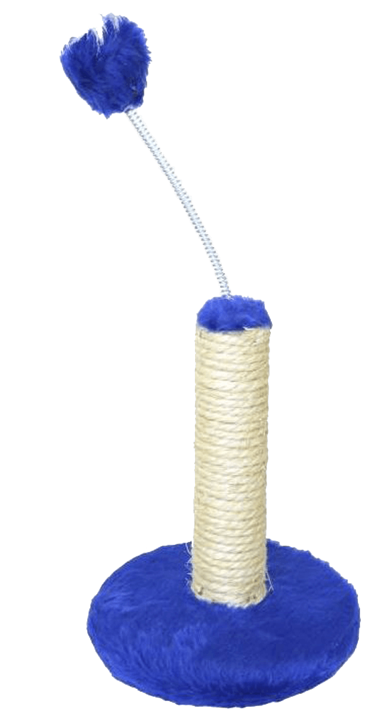 Encontraproduto.com.br - Arranhador Sisal Mini São Pet Azul