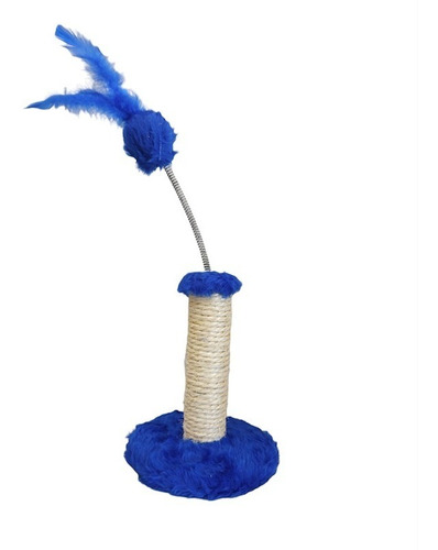 Encontraproduto.com.br - Arranhador Sisal Mini São Pet Azul