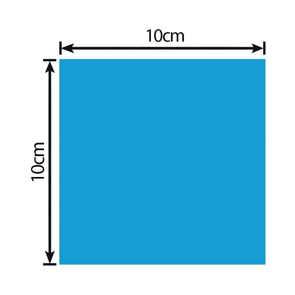 Encontraproduto.com.br - Pastilha 10x10cm Azul Claro Brilhante Tipo A Tecnogres