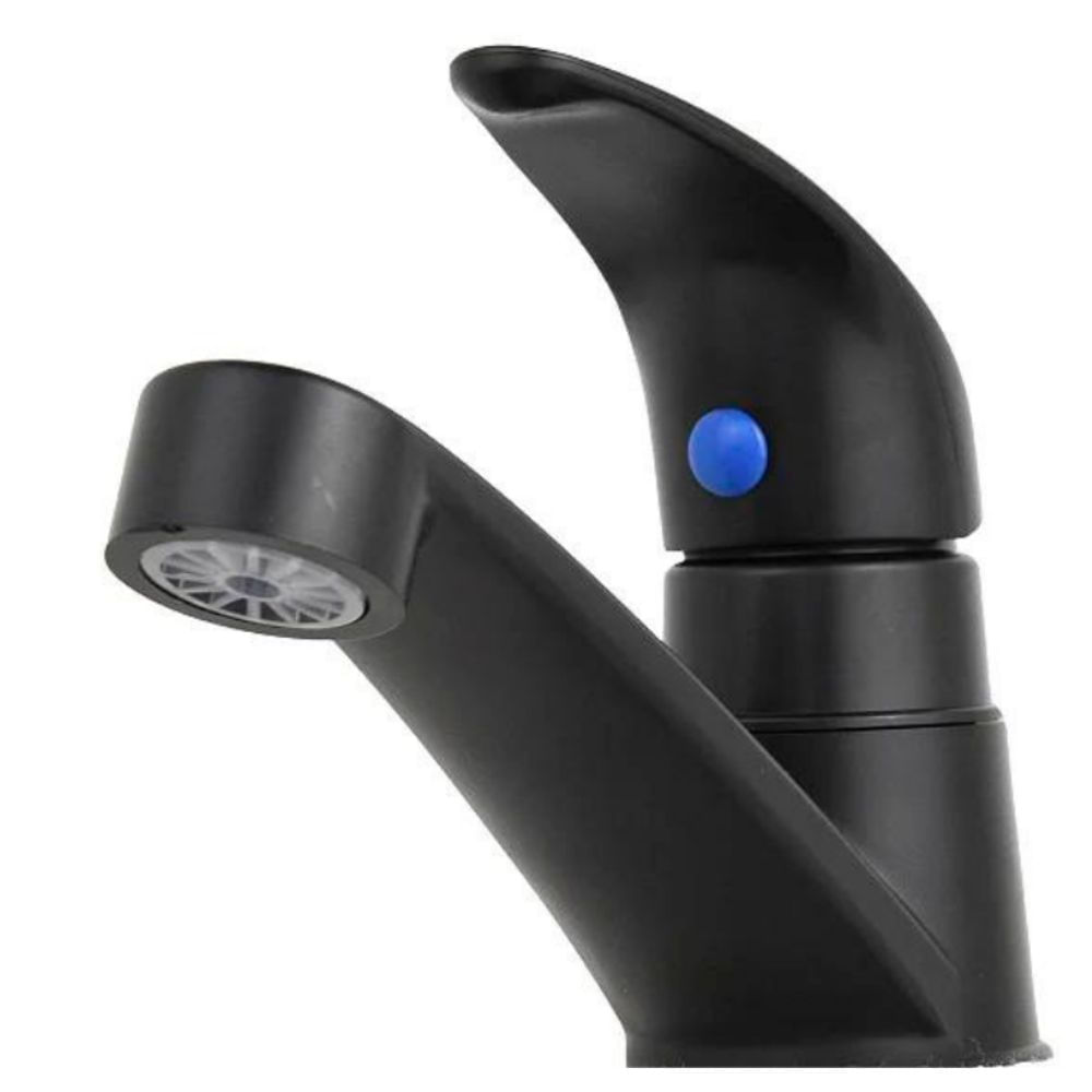 Encontraproduto.com.br - Torneira Lavatorio 1194 Mono Up Abs 1/2 Preto Fosco Forusi