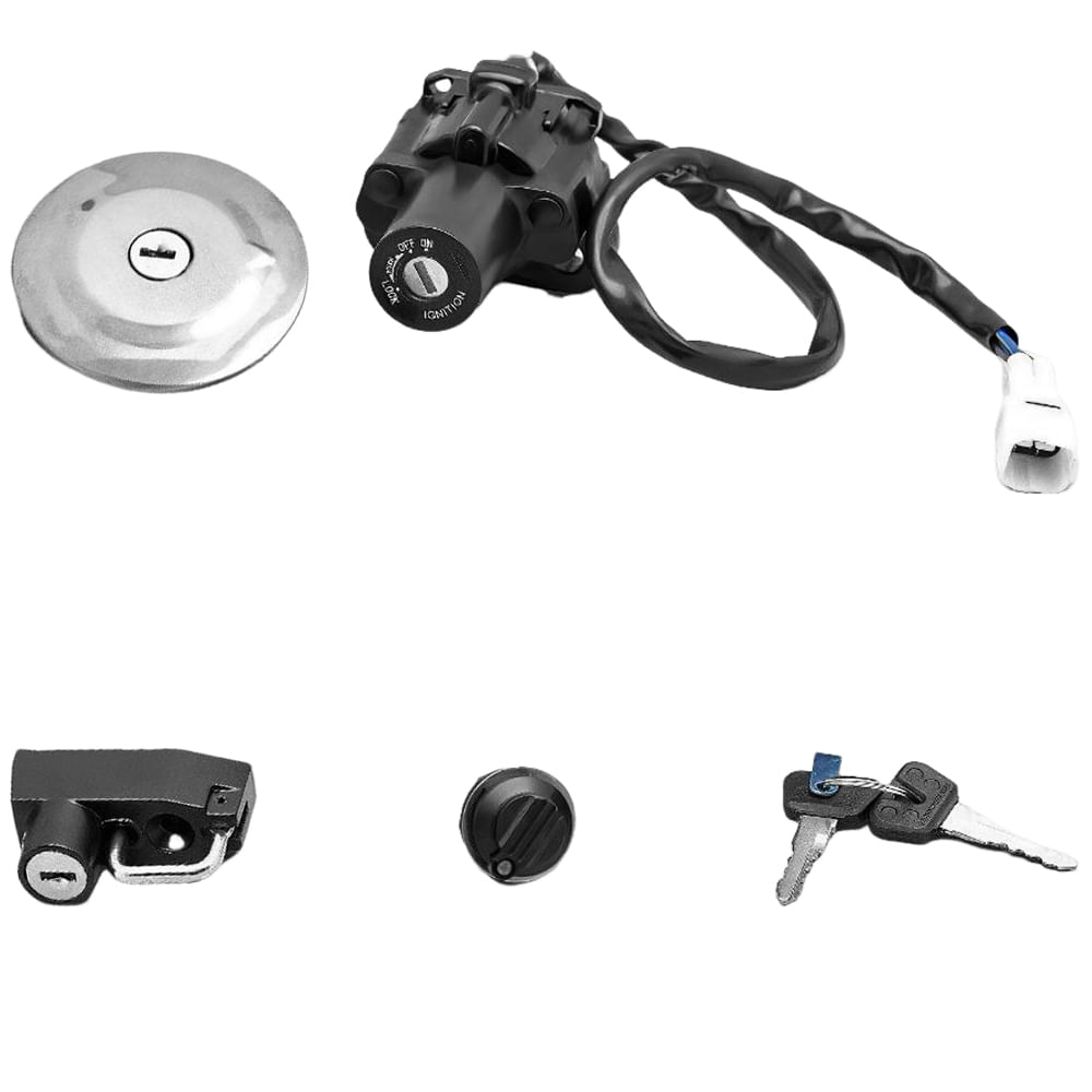 Conjunto Trava Chave Ignição Yamaha XTZ 250 Lander 2007 a 2014 Magnetron