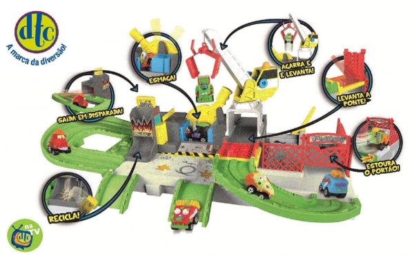 Encontraproduto.com.br - Trash Wheels - Ferro Velho Jumbo