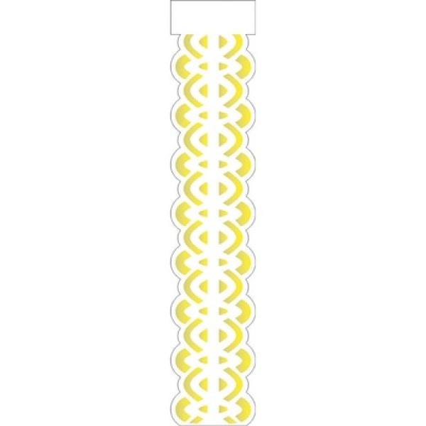 Encontraproduto.com.br - Stencil de Acetato para Pintura OPA 06 x 30 cm - 1942 Trança