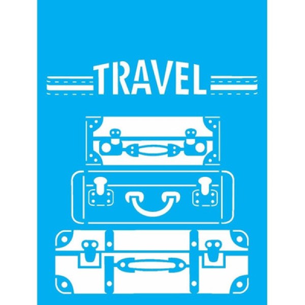 Stencil 15 x 20 cm Travel Ref.2050 OPA
