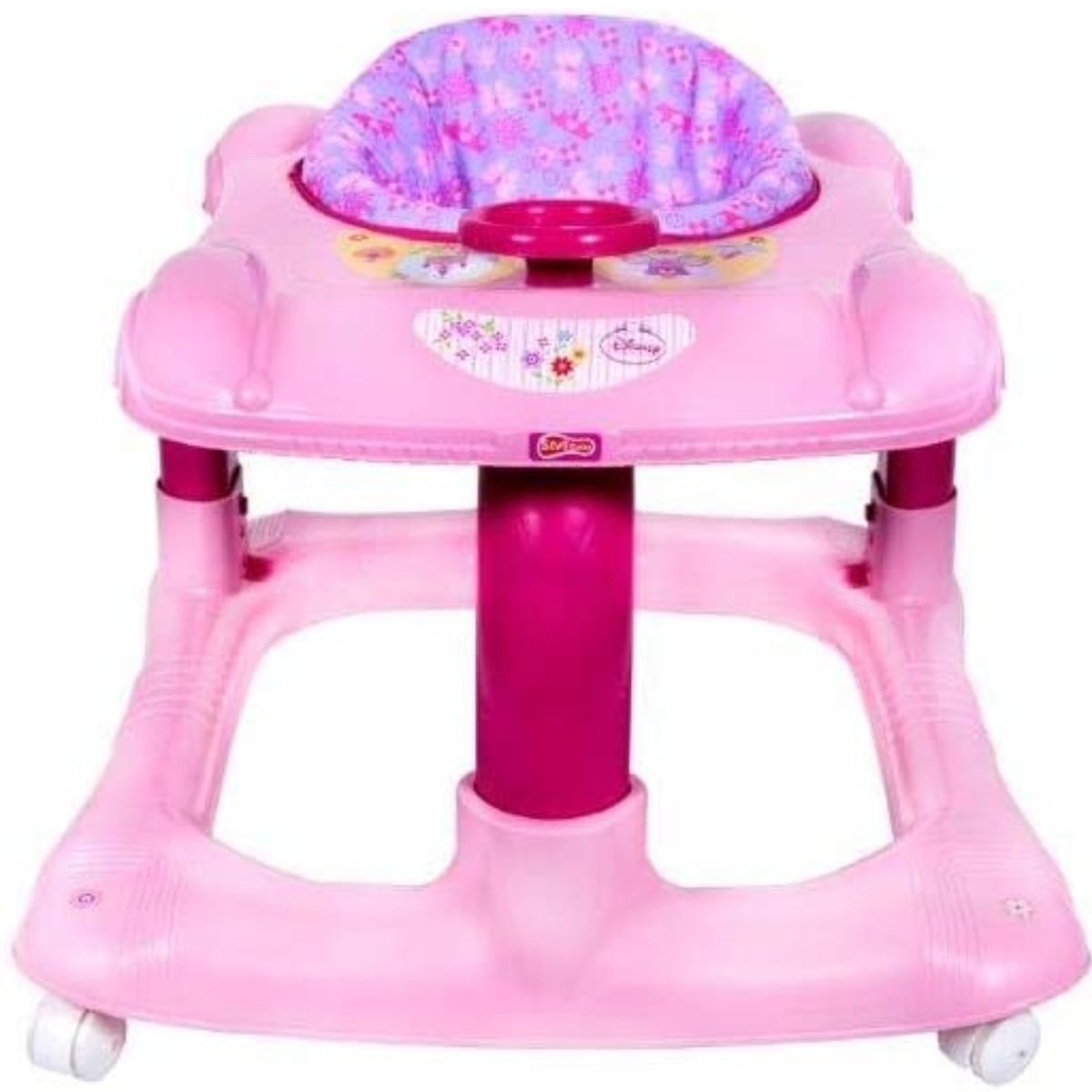 Encontraproduto.com.br - Andador para Bebê Styll Baby Princesas Disney Rosa