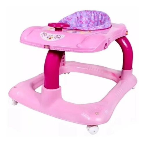 Encontraproduto.com.br - Andador para Bebê Styll Baby Princesas Disney Rosa