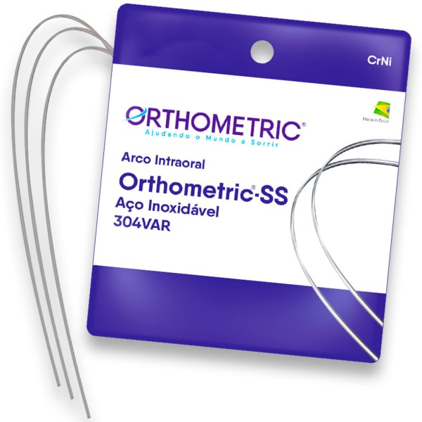 Encontraproduto.com.br - Orthometric Ss Rectangular Stainless Arch Wire Lower - Orthometric
