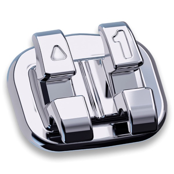Encontraproduto.com.br - 10.11.2534 Bráquete Metálico Advanced Series Mbt 0,022 (Dente 34 Com Gancho) - Orthometric