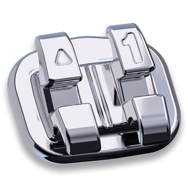Encontraproduto.com.br - 10.11.2534 Bráquete Metálico Advanced Series Mbt 0,022 (Dente 34 Com Gancho) - Orthometric
