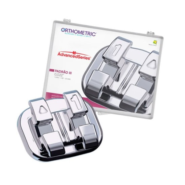 Bráquete de Aço Advanced Padrão III 022 - Orthometric