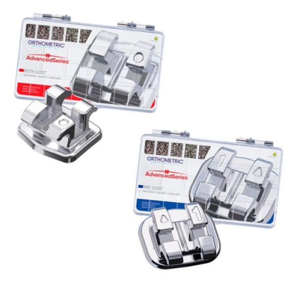 10.11.2912 Bráquete Metálico Advanced Series Mbt 0,022 - Orthometric