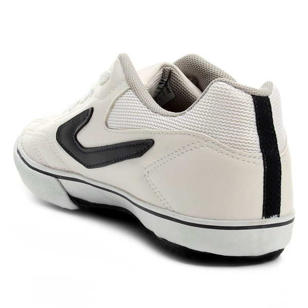 Encontraproduto.com.br - Chuteira Futsal Topper Dominator III Masculina - Branca