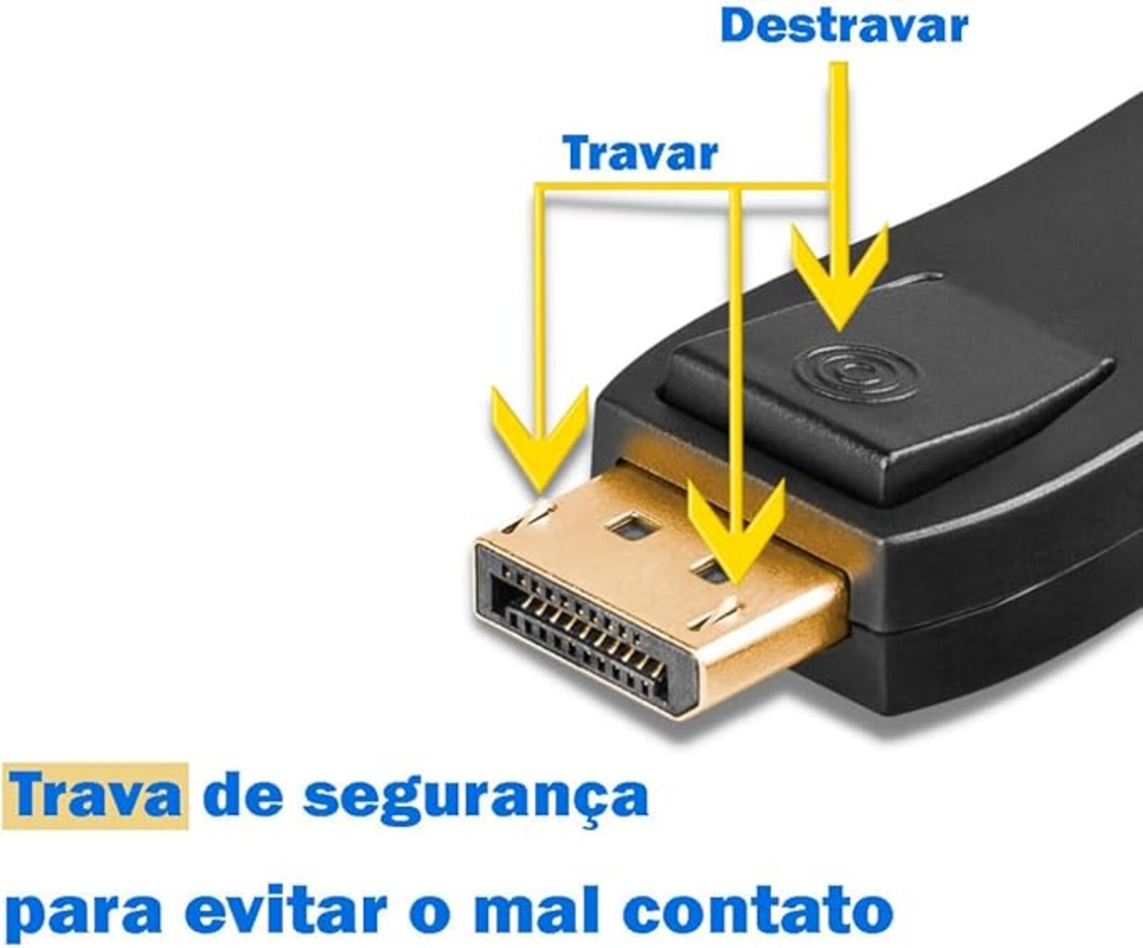 Encontraproduto.com.br - Adaptador G5Tech Display Port P/Vga