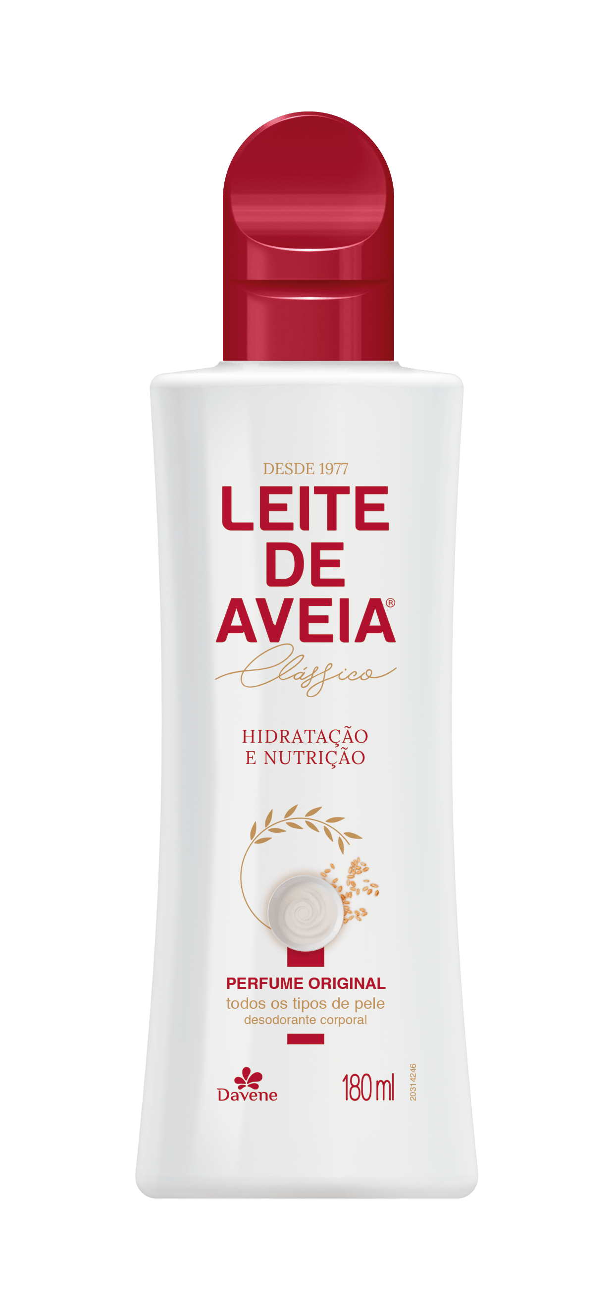 Encontraproduto.com.br - Leite de Aveia Clássico Deo Corporal Davene 400ML