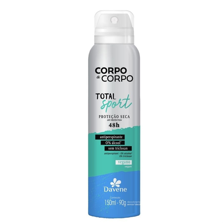 Encontraproduto.com.br - Desodorante Antiperspirante Aerossol Corpo a Corpo Sport 150ml
