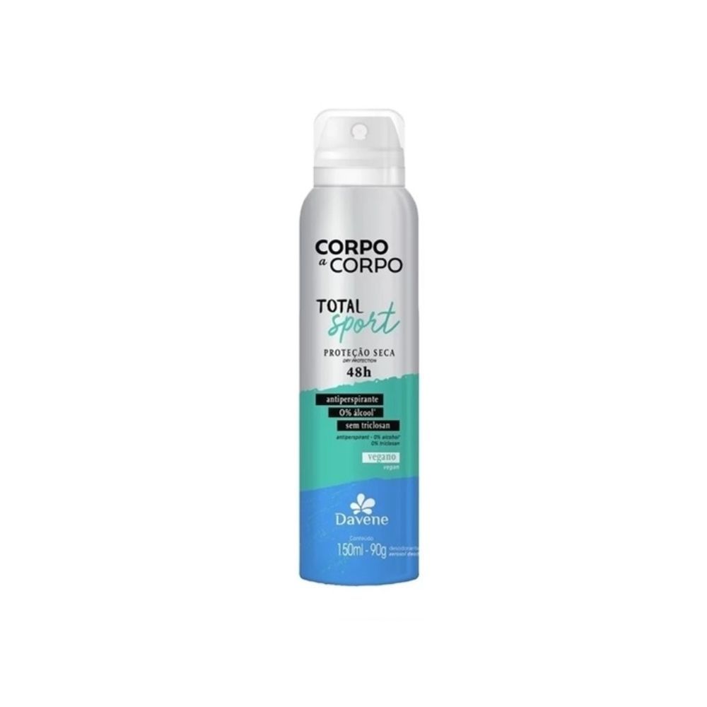 Encontraproduto.com.br - Desodorante Antiperspirante Aerossol Corpo a Corpo Sport 150ml
