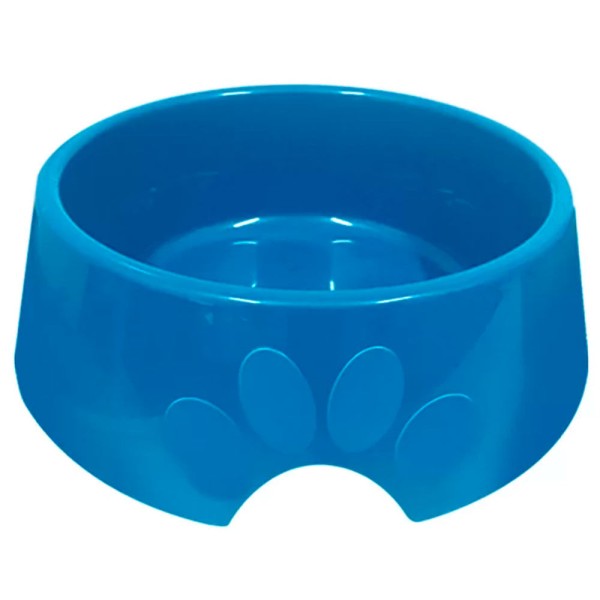 Encontraproduto.com.br - Comedouro Pop para Cães Azul N°4 1900ml - Furacão Pet
