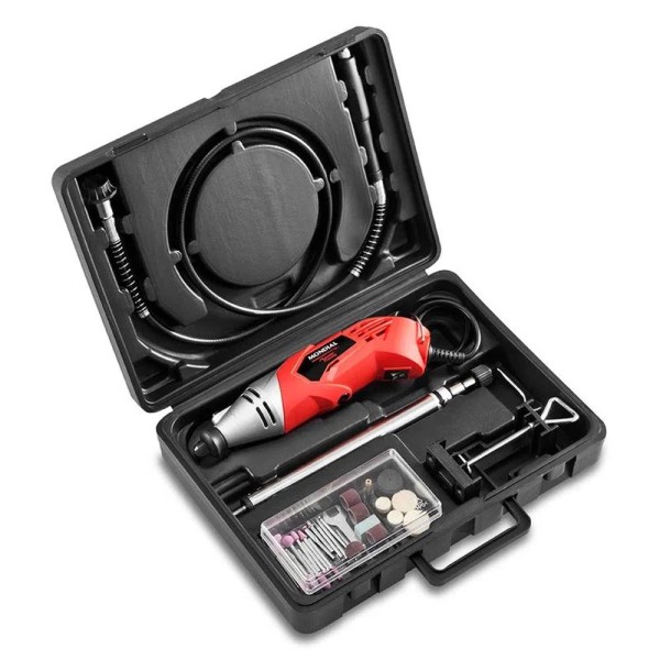 Encontraproduto.com.br - Microrretífica 170W com 6 Velocidades, 44 Acessórios e Maleta FMR-01 Mondial 127V