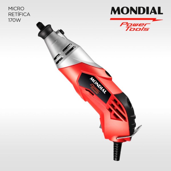 Encontraproduto.com.br - Micro Retífica Mondial Power Tools Fmr-01 220v Vermelho