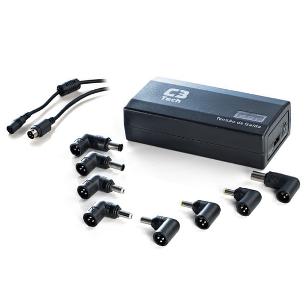 Encontraproduto.com.br - Fonte Univ P/note 90w Usb+veicu Nb90pc3t