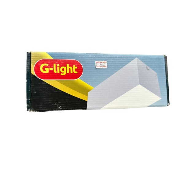 Encontraproduto.com.br - Luminária Retangular Acrílico Sobrepor 220mm 1xe27 - G-light