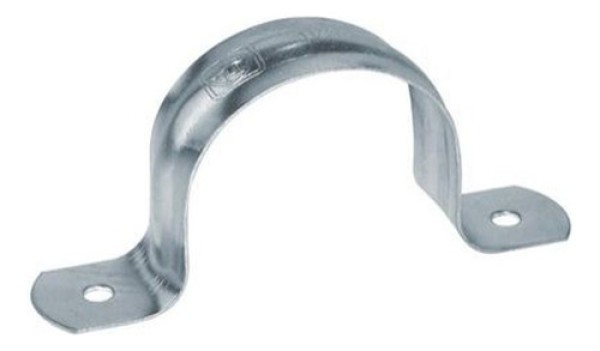Encontraproduto.com.br - Abraçadeira Zincada Thelmar U 1/2  Pacote Com 200 Unidades