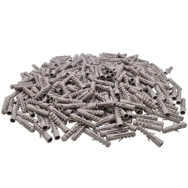 Encontraproduto.com.br - Bucha Nylon 6MM Sem Aba Pacote com 500 peças - Sfor