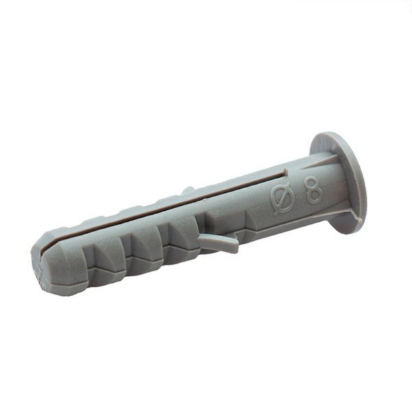 Encontraproduto.com.br - Bucha Nylon com Aba 8mm 100 Unidades