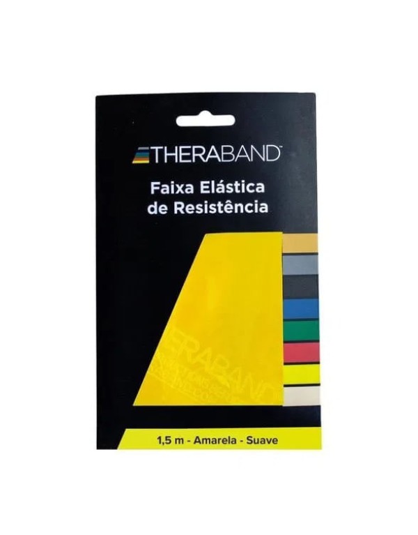 Encontraproduto.com.br - Faixa Elástica Thera-Band (1,5m)