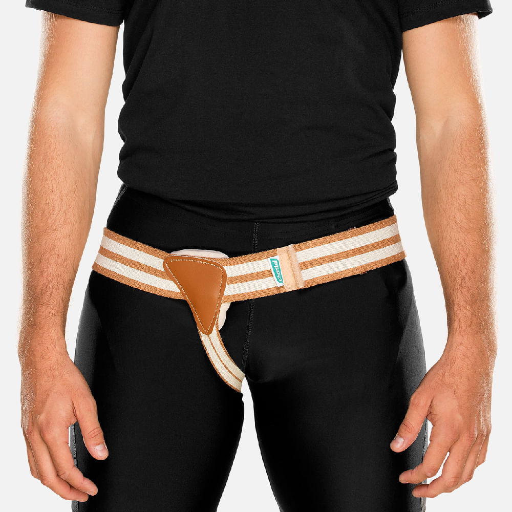 Encontraproduto.com.br - Funda para Hérnia Inguinal Velcro Lado Esquerdo Tam P - unidade