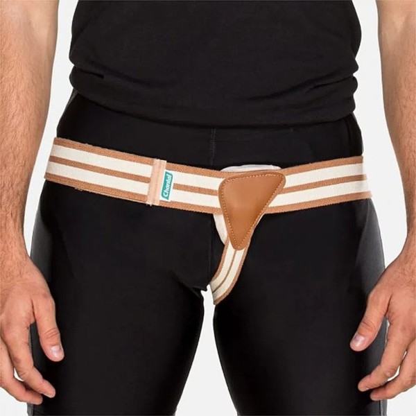 Encontraproduto.com.br - Funda para Hérnia Inguinal Velcro Lado Esquerdo Tam P - unidade