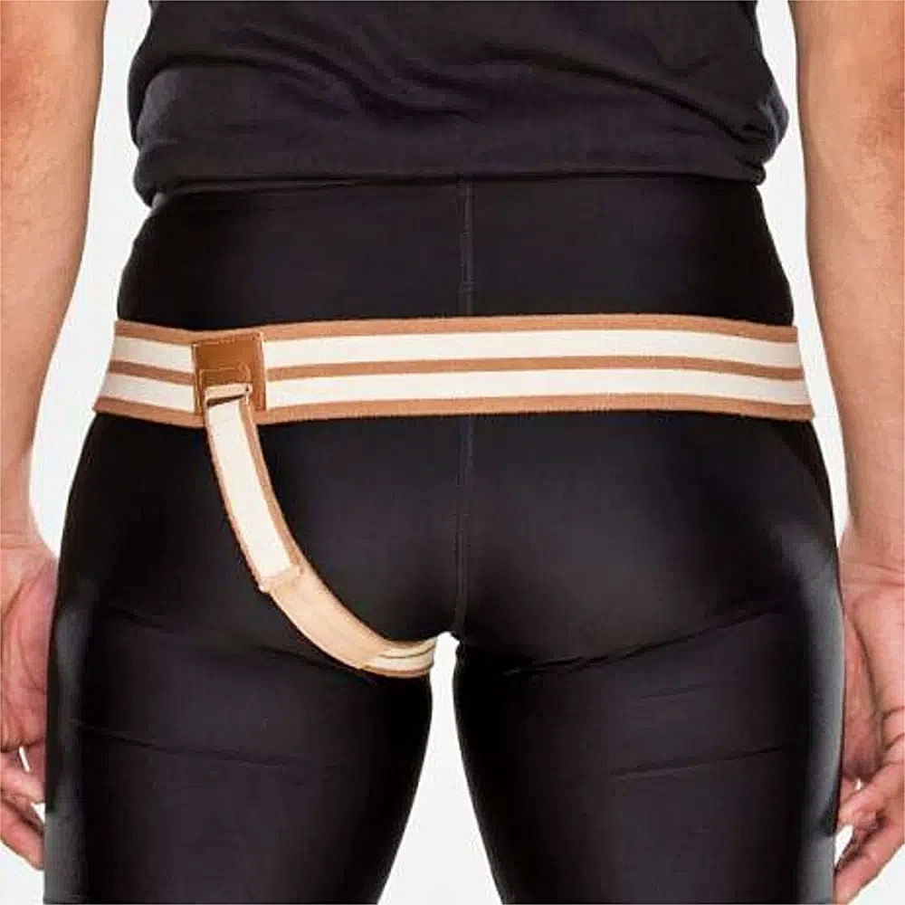 Encontraproduto.com.br - Funda para Hérnia Inguinal Velcro Lado Esquerdo Tam P - unidade