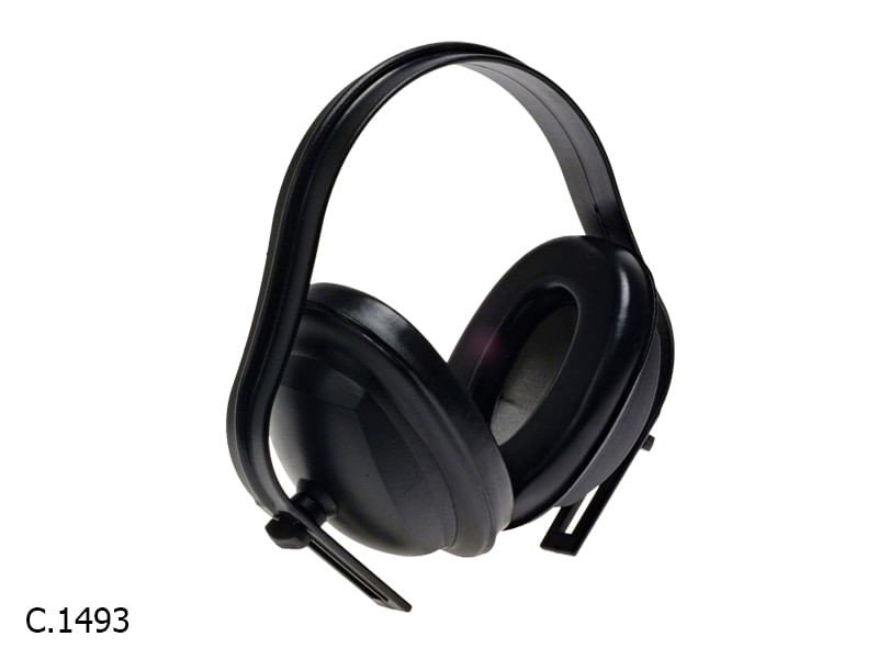 Encontraproduto.com.br - Protetor Auditivo Tipo Concha Preto - PLASTCOR