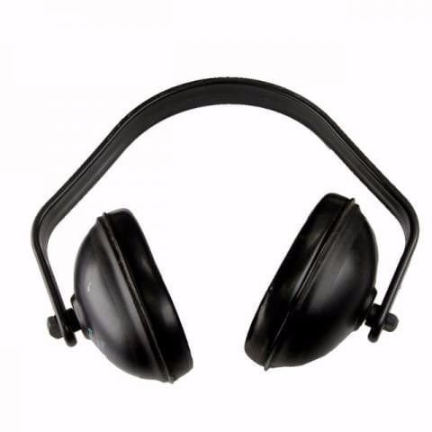 Encontraproduto.com.br - Protetor Auditivo Tipo Concha Preto - PLASTCOR
