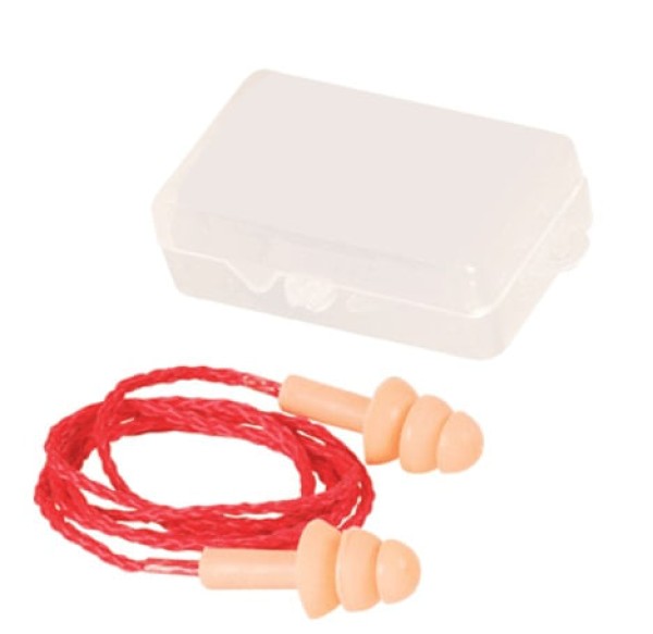 Encontraproduto.com.br - Protetor Auditivo de Silicone com Cordão - PLASTCOR