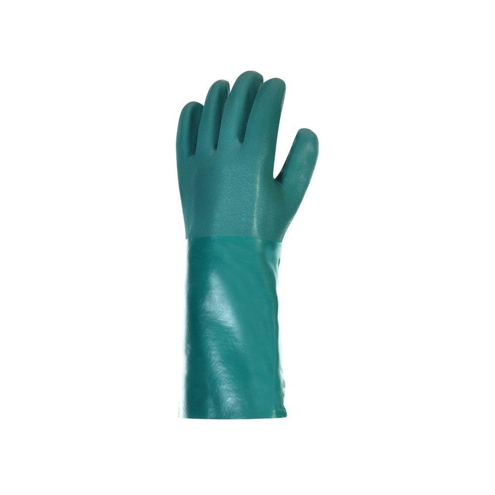 Luva de PVC Forrada Plastcor Palma Lisa 25 CM