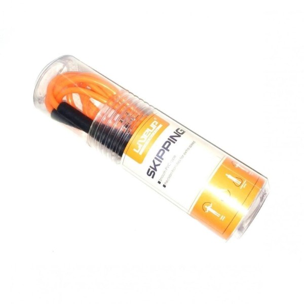 Encontraproduto.com.br - Pula Corda Simples 2,65 m Laranja Liveup