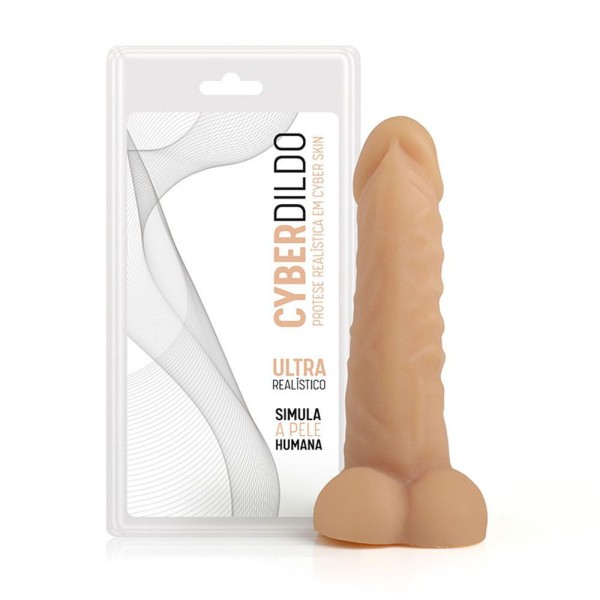 Encontraproduto.com.br - Prótese Em Cyber Skin - Nervoso Com Escroto 17x4 Cm