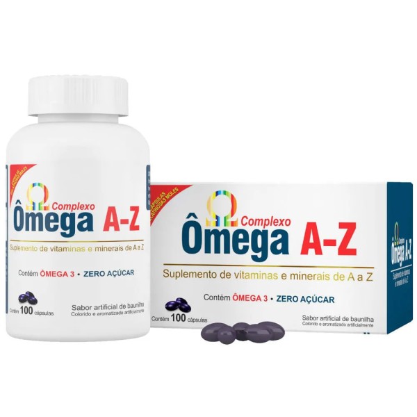 Encontraproduto.com.br - Complexo Ômega AZ 100 Cápsulas