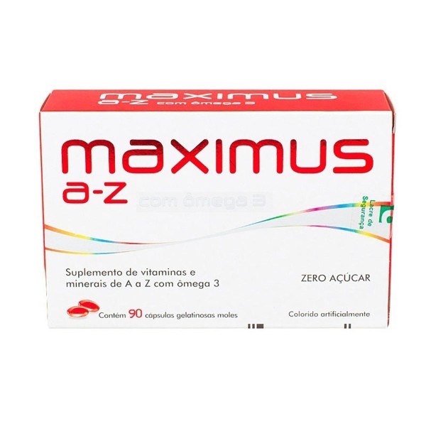Encontraproduto.com.br - Suplemento Vitamínico Maximus A-Z com 90 cápsulas